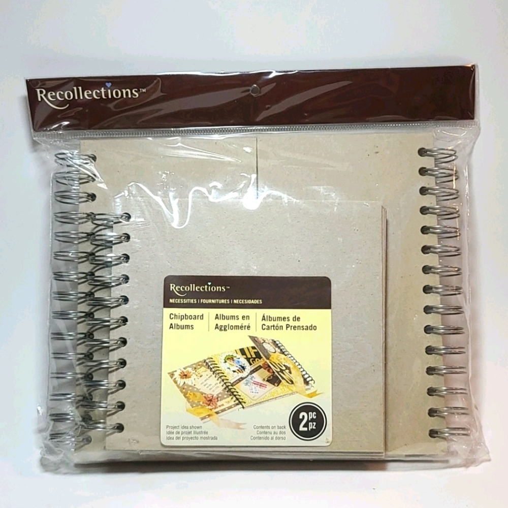 Recollections Necessities Chipboard Albums